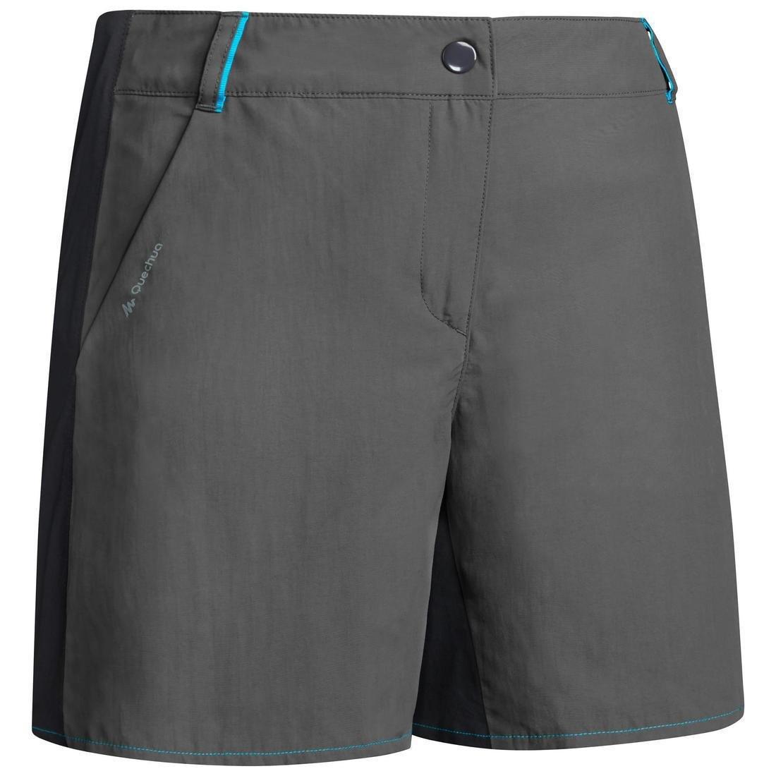 شورت نسائي للمشي على الجبال - م.هـ 100، أزرق، مقاس L/XL, , large image number 11