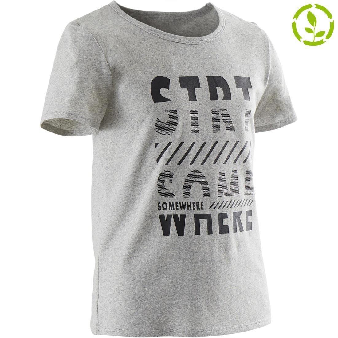 5-6Y  Kids' Basic Cotton T-Shirt, Snow White, , large image number 5
