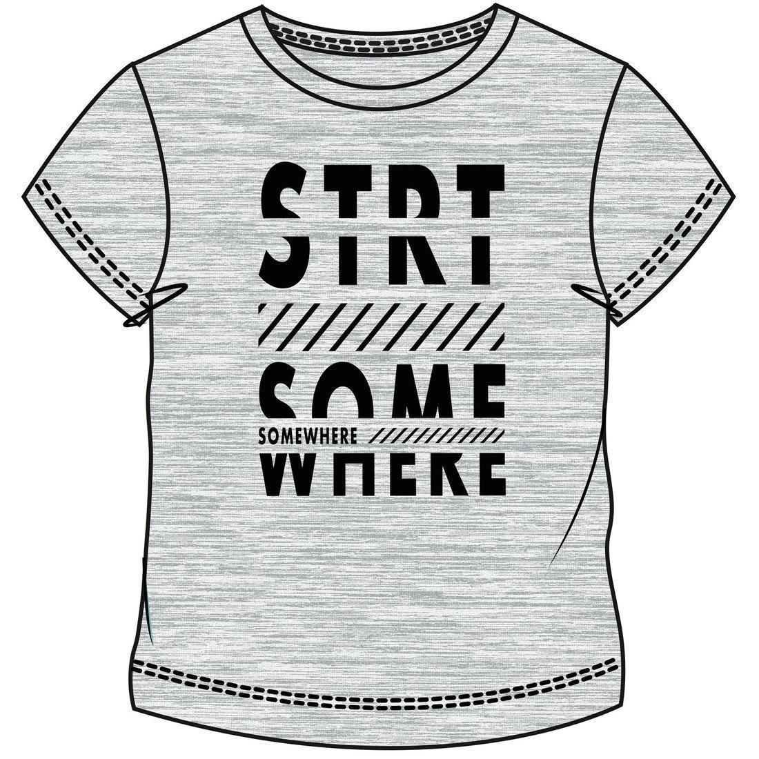 5-6Y  Kids' Basic Cotton T-Shirt, Snow White, , large image number 6