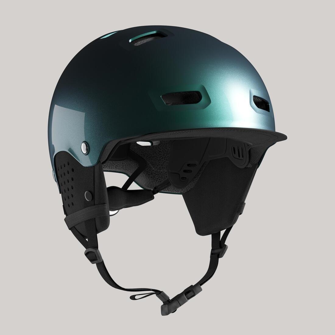 59-62 cm  500 Urban Cycling Bowl Helmet, Dark Blue, , large image number 12