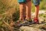 QUECHUA - EU 36-37  Kids' Outdoors Sandals, Deep Blue