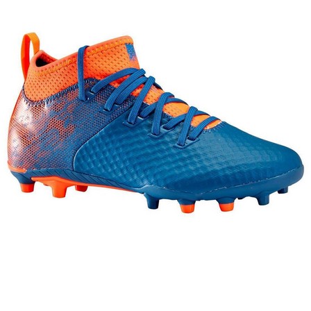 KIPSTA - حذاء كرة قدم لملاعب النجيل الصناعي للأطفال أجيليتي 900 ميش، أزرق، مقاس 31 أوروبي