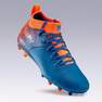 KIPSTA - حذاء كرة قدم لملاعب النجيل الصناعي للأطفال أجيليتي 900 ميش، أزرق، مقاس 32 أوروبي