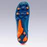 KIPSTA - حذاء كرة قدم لملاعب النجيل الصناعي للأطفال أجيليتي 900 ميش، أزرق، مقاس 32 أوروبي