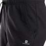 DOMYOS - 5-6Y  Boys' Breathable Cotton Gym Shorts 500, Black