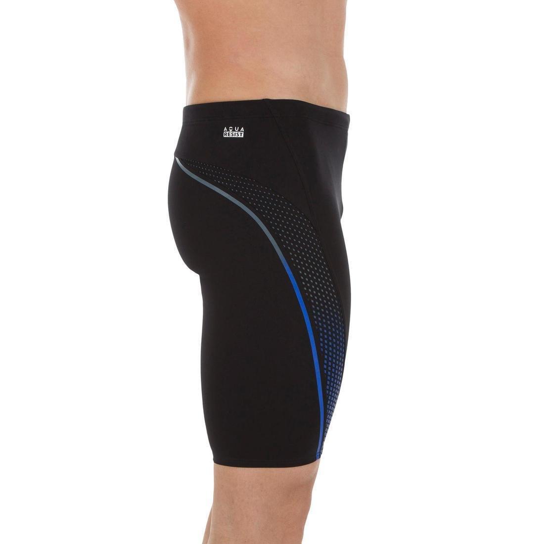 Medium  Men's Swimming Jammer Fit, Petrol Blue, , large image number 3