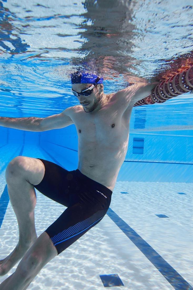 Medium  Men's Swimming Jammer Fit, Petrol Blue, , large image number 10