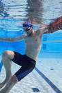 NABAIJI - Large  Men's Swimming Jammer Fit, Petrol Blue