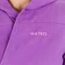 WATKO - Large  Women's Compact Microfibre Pool Bathrobe with Hood, Magenta