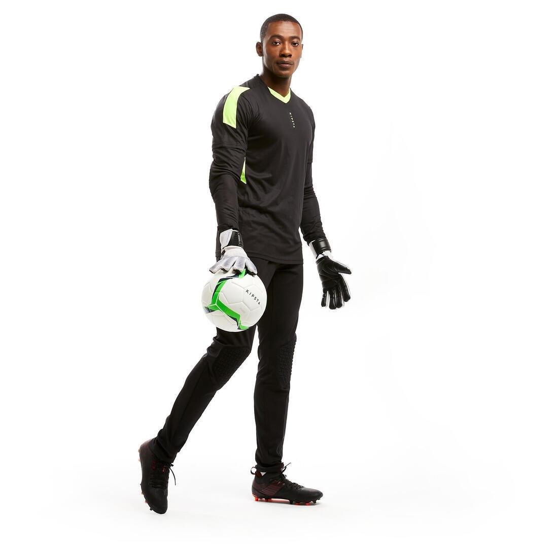 W32 L33  F500 Adult Goalkeeper Bottoms, Black, No Color, large image number 8