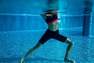 NABAIJI - Large  Women's Aquafitness Jammer Swimsuit Shorts Anna - Black