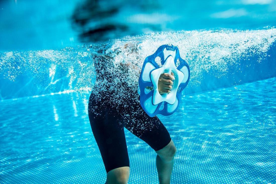 Womens Aquafitness Jammer Swimsuit Shorts Anna, Black, No Color, large image number 11