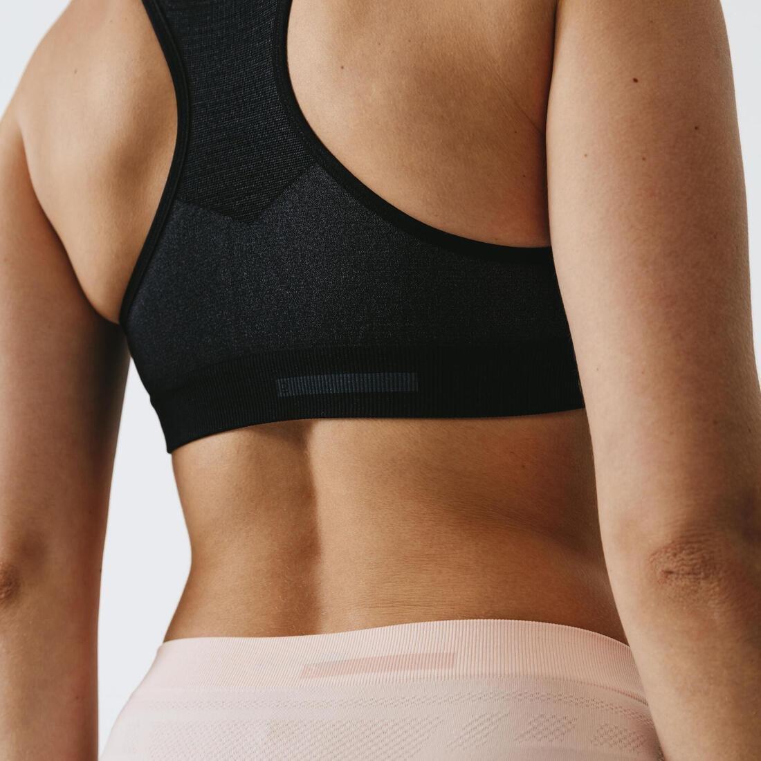 Large  Basic Running Bra - Black, , large image number 9
