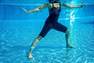 NABAIJI - L/XL  Women's 1-Piece Aquabiking Jammer Swimsuit  Anna Black Square