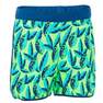 NABAIJI - 4-5 Yrs Baby / Kids' Swim Shorts Print, Lime