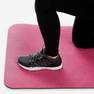 DOMYOS - Fitness Mat Maxi Grip 170 cm x 62 cm x 8 mm, Blush Pink
