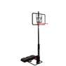 TARMAK - Polycarbonate B100 Easy Kids'/Adult Basketball Basket Tool-Free Adjustment, Black