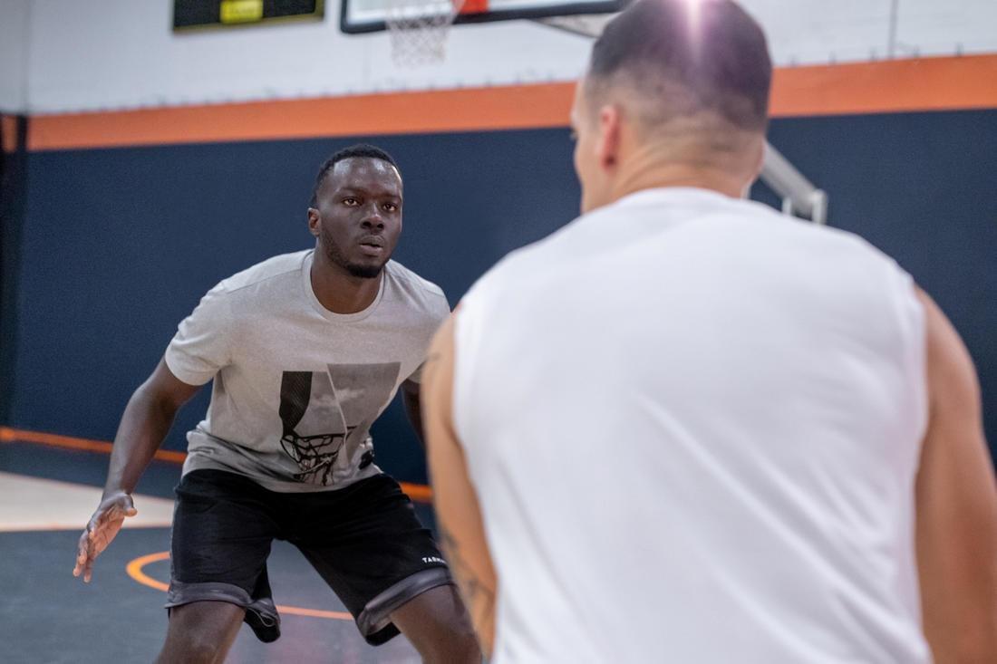 Medium  FAST Adult Basketball New York, Squirrel Grey, No Color, large image number 5