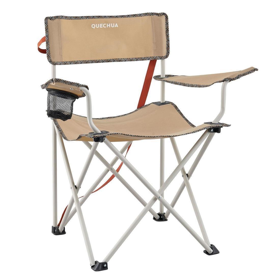 Unique Size  Folding Camping Chair - Basic, Dark Petrol Blue, , large image number 6