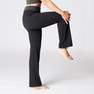 KIMJALY - W30 L31  Women's Eco-Designed Gentle Yoga Bottoms, Black