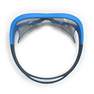 NABAIJI - Small  Swimming Pool Mask Swimdow Size S Clear Lenses, Turquoise Blue