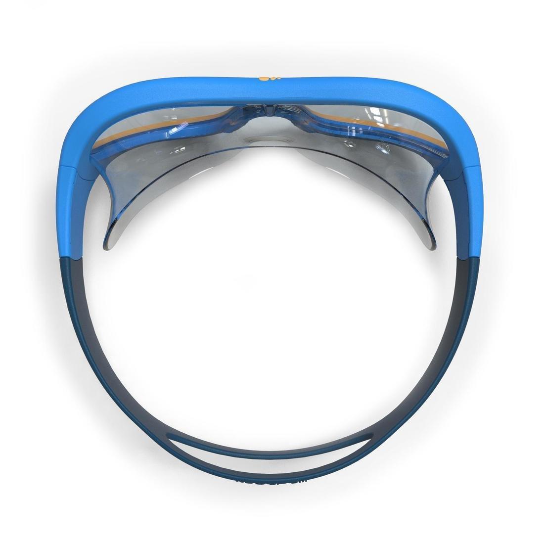 Small  Swimming Pool Mask Swimdow Size S Clear Lenses, Turquoise Blue, , large image number 5