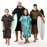 OLAIAN - Adult Surf Poncho 500, Black