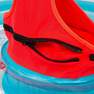 NABAIJI - عوامة سباحة قابلة للنفخ بمقعد ومقابض للأطفال وزن 7 - 15 كجم شفافة، زمردي أزرق