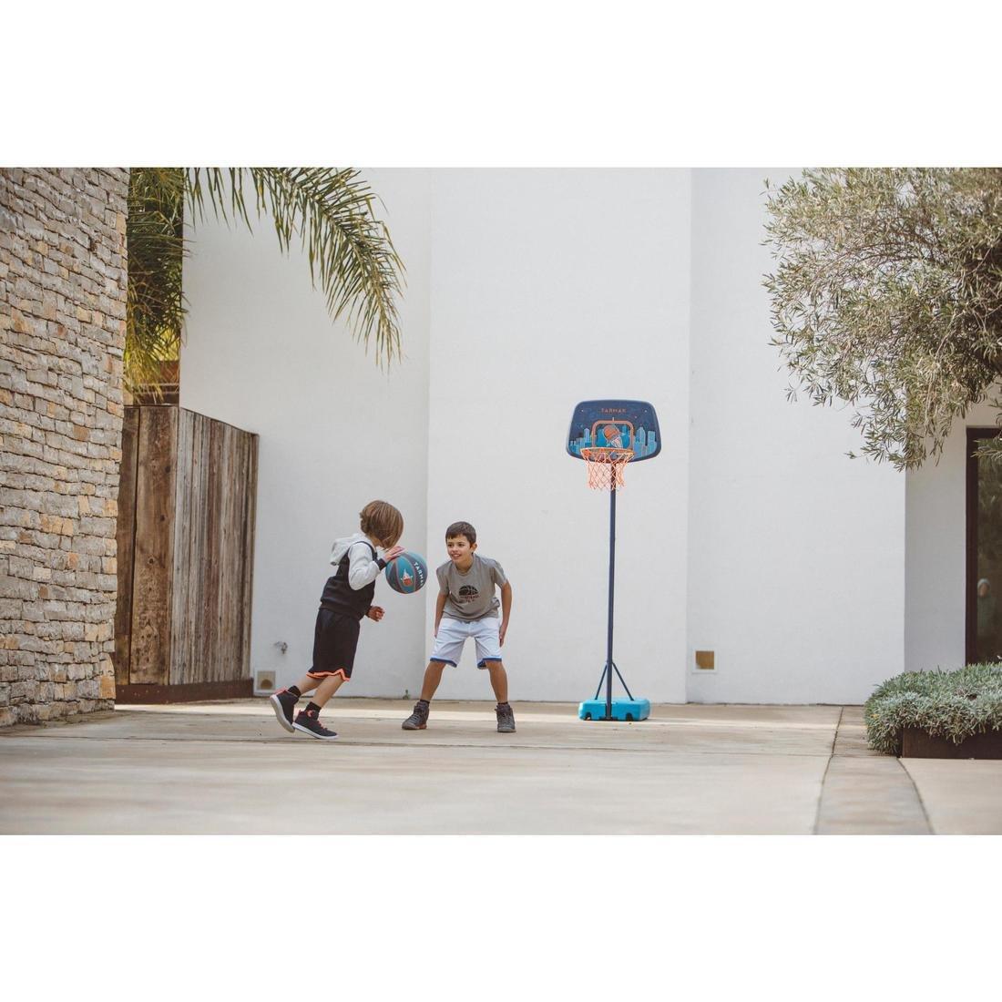 Kids' Basketball Basket K500 Aniball1.30m to 1.60m. Up to 8 years old., , large image number 12
