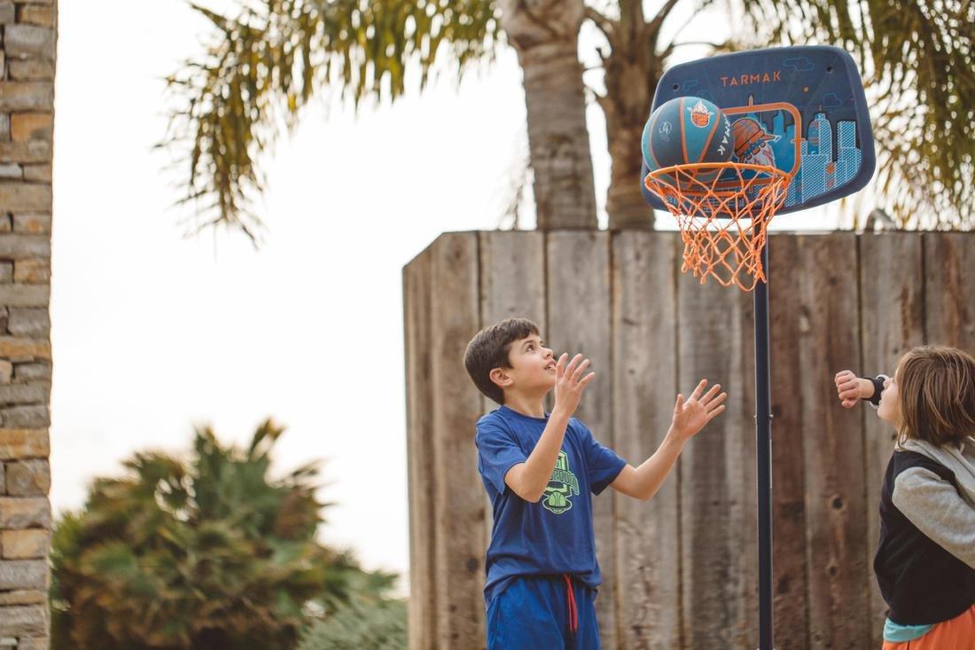 Kids' Basketball Basket K500 Aniball1.30m to 1.60m. Up to 8 years old., , large image number 14