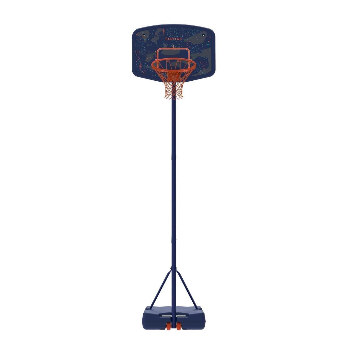 Kids' Basketball Hoop B200 Keep Playing1.6m-2.2m. Up to age 10, Galaxy Blue, No Color, large image number 11