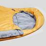FORCLAZ - Medium  Trekking Mummy Pairable Sleeping Bag - Trek 500 5�C - Wadding, Yellow Ochre