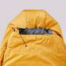 FORCLAZ - حقيبة نوم محمولة للرحلات - تريك 500 5 درجات مئوية - حشو، أصفر مقاس M
