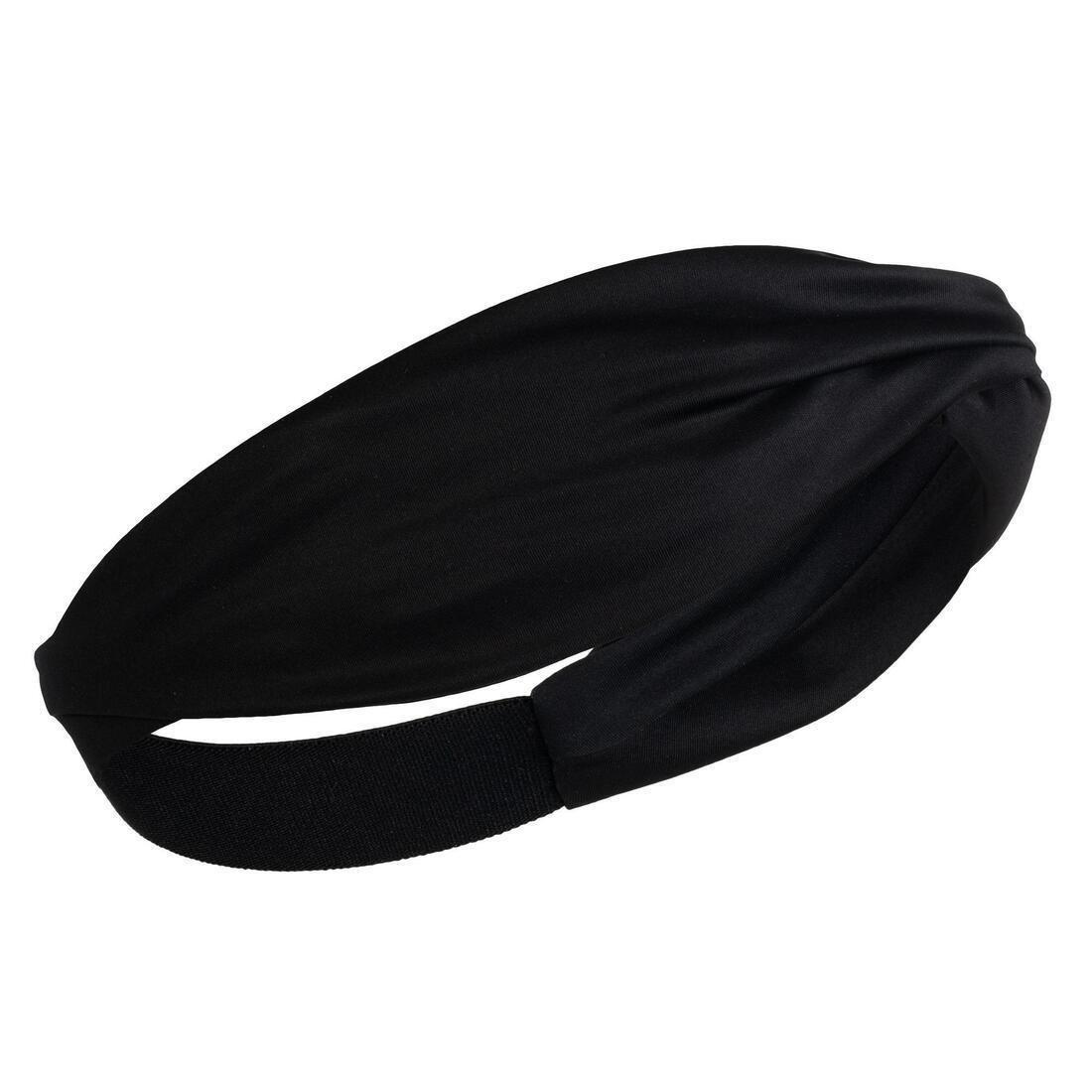 Women's Cardio Fitness Headband with Elastic, Black, , large image number 10