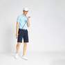 INESIS - 3XL Men's Golf Shorts MW500, Asphalt Blue