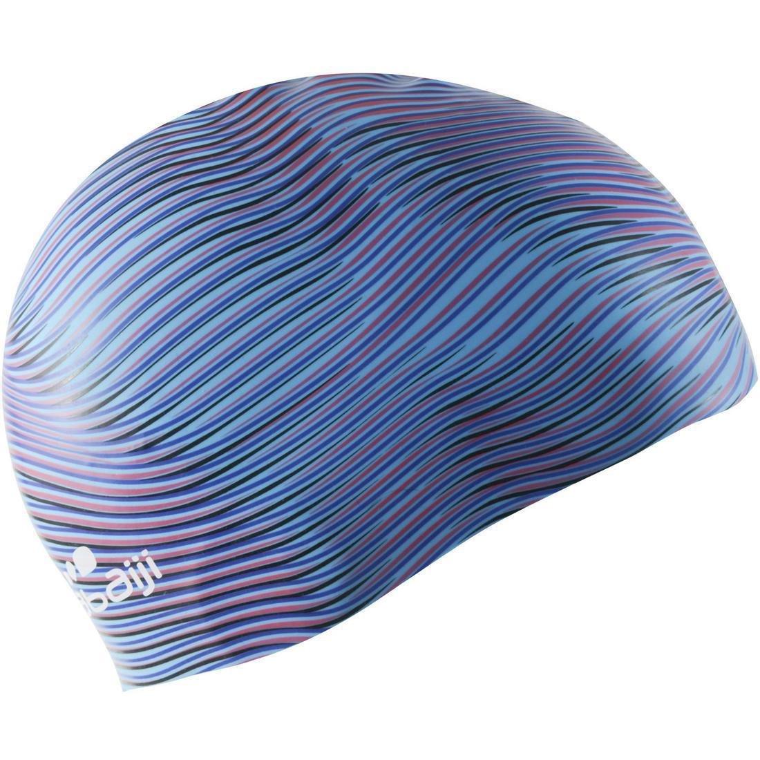 Silicone Australia Swim Cap, Light Blue, , large image number 7