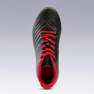 KIPSTA - EU 27  Hard Ground Football Boots Agility 100 TF - Black/Red