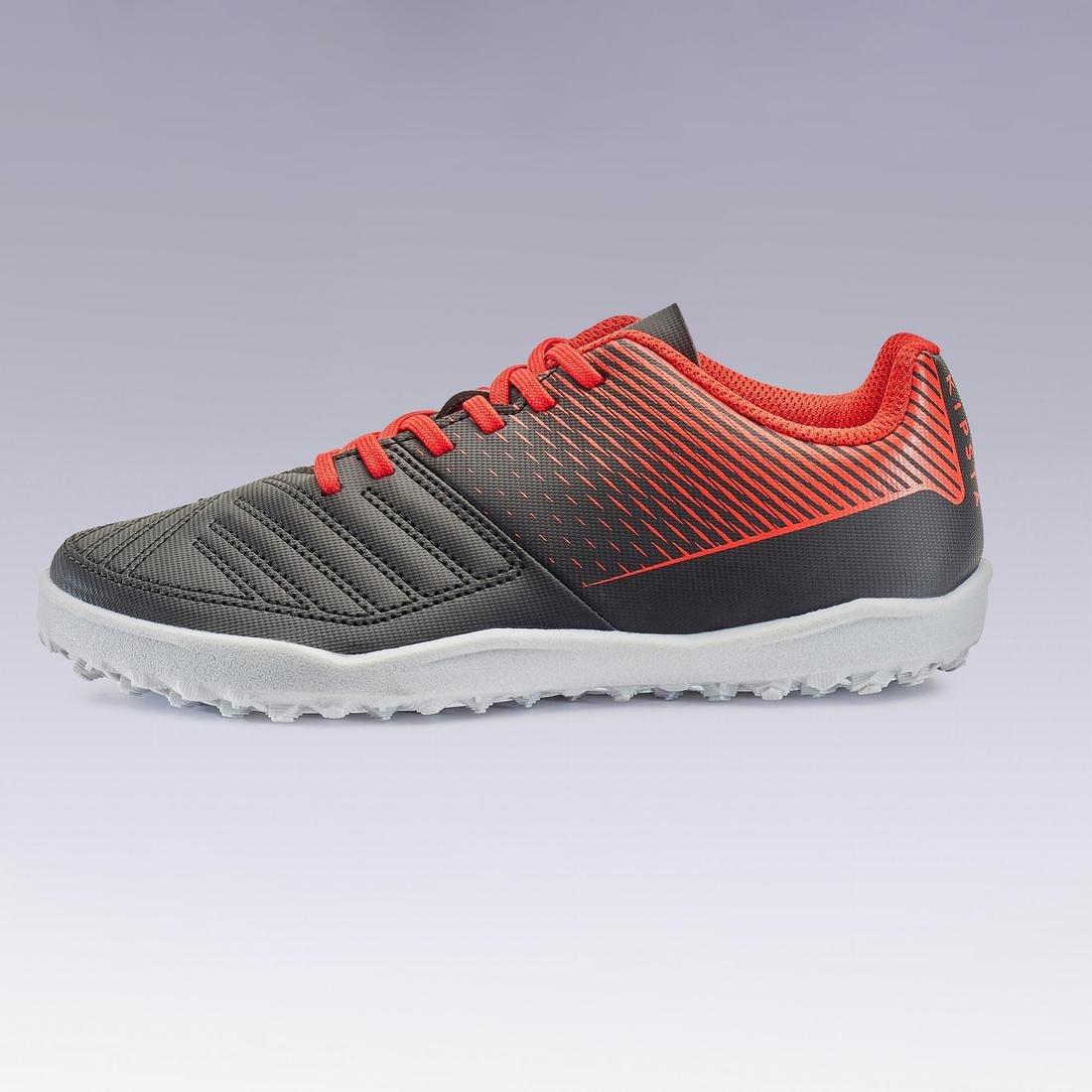 EU 27  Hard Ground Football Boots Agility 100 TF - Black/Red, , large image number 13