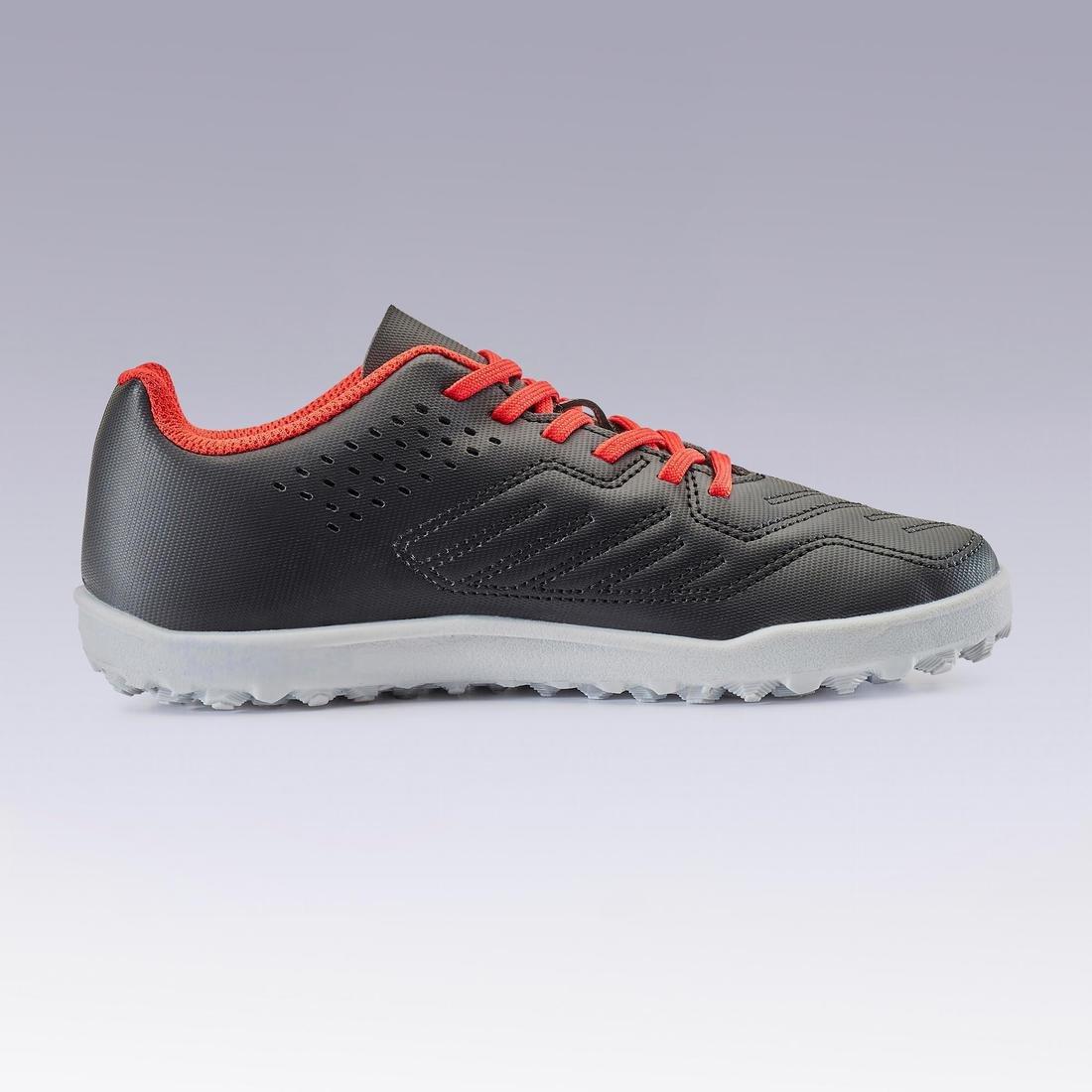 EU 27  Hard Ground Football Boots Agility 100 TF - Black/Red, , large image number 14