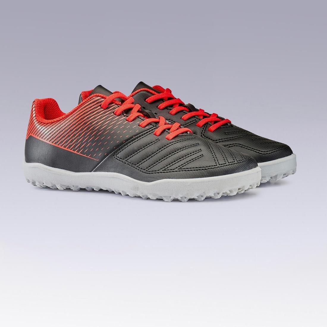 EU 35  Hard Ground Football Boots Agility 100 TF - Black/Red, , large image number 12