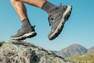 QUECHUA - Eu 44  Men's Mountain Hiking Shoes - Mh100 - Carbon Grey
