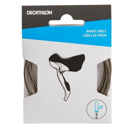 DECATHLON - Universal Road Brake Cable - Stainless Steel