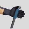 FORCLAZ - M/L  Adult Merino Wool Liner Gloves, Deep Chocolate Truffle