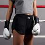 OUTSHOCK - XS  100 Women's Boxing Shorts, Black