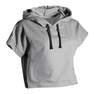 OUTSHOCK - Small  Women's Boxing Hoodie 100, Squirrel Grey