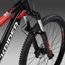 ROCKRIDER - M - 165-174cm  27.5 Mountain Bike ST 530 - Black/Red