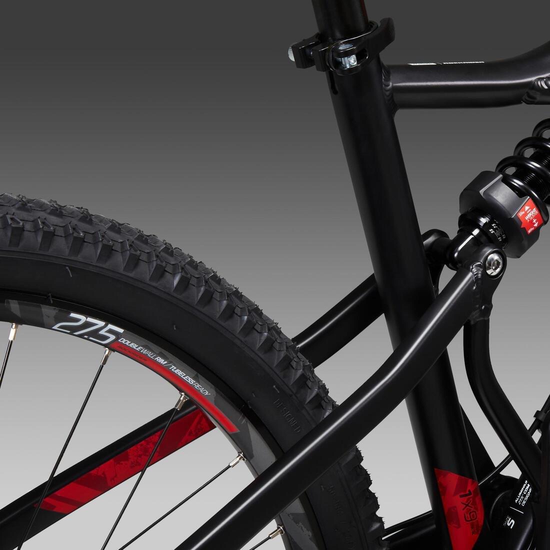 M - 165-174cm  27.5 Mountain Bike ST 530 - Black/Red, , large image number 10