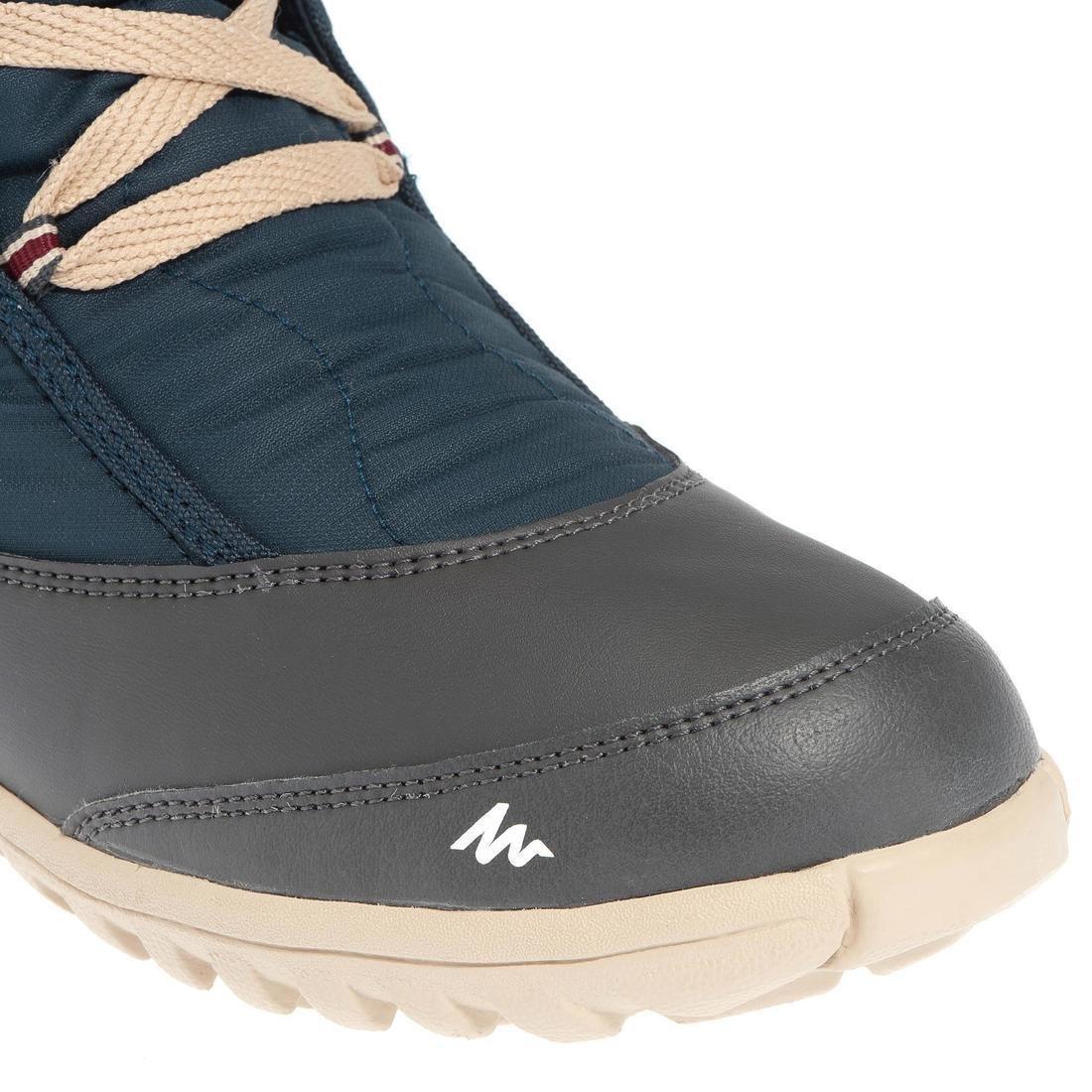 Women Warm And Waterproof Snow Hiking Boots - Sh900, Linen, No Color, large image number 3