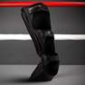 OUTSHOCK - Small  Adult Kickboxing Shin-Foot Guard 900, Black