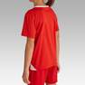 KIPSTA - 5-6Y  Kids' Football Jersey F100, Snow White